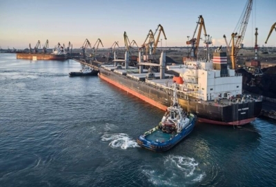 Порти України у 2023 році перевалили понад 62 млн тонн вантажів