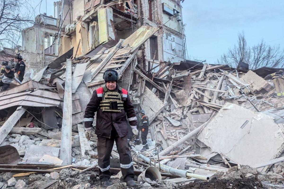 Vilkul shared details about the situation in Kryvyi Rih after speaking on the phone with a woman trapped under the rubble.