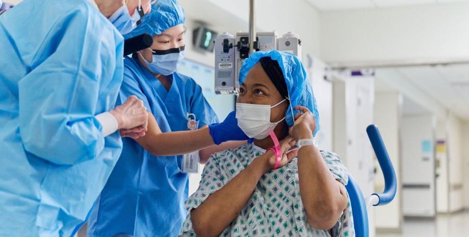 "World's Only Person": An American woman lives with a pig kidney and has set a new record.