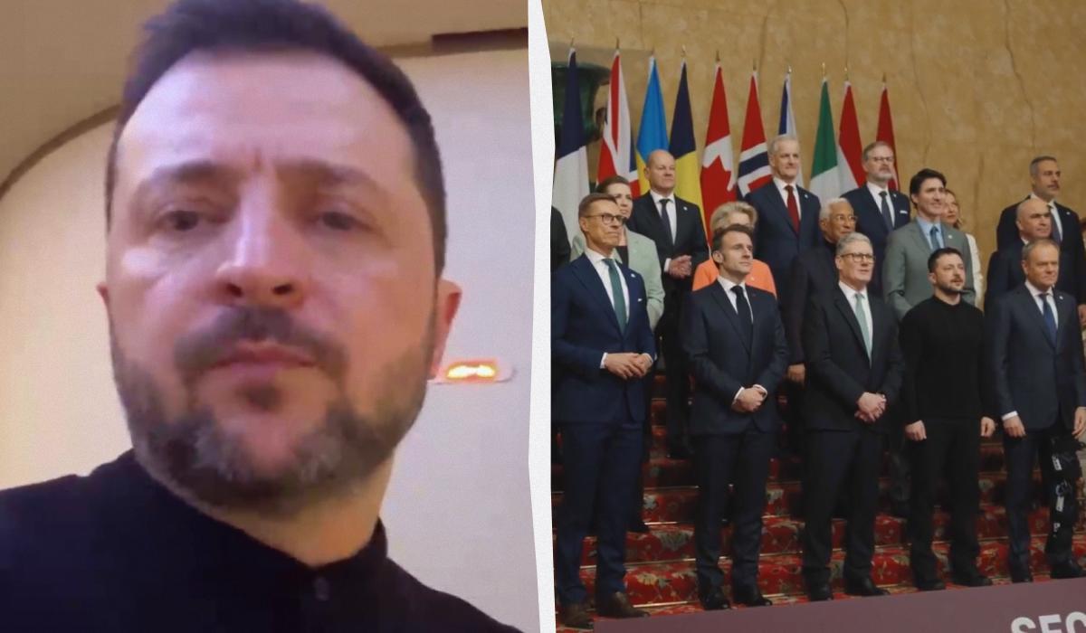 After the summit in London, Zelensky addressed the Ukrainian people.