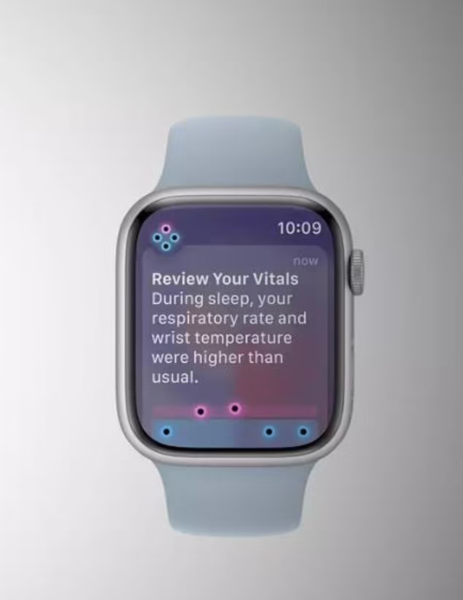 Apple watch vitals