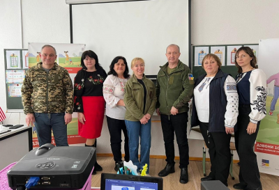 На Київщині для школярів та вчителів проводять заняття з мінної безпеки (ФОТО)